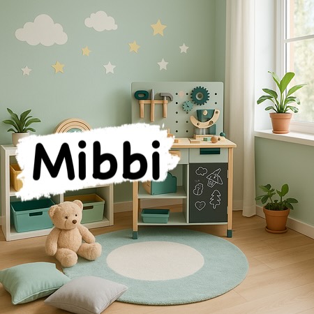 Dabidoo.pl Mibbi warsztat drewniany dla dzieci