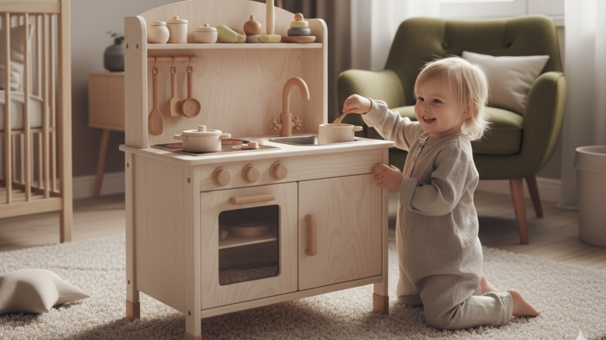 Dlaczego warto wybrać drewnianą kuchnię dla dziecka? Kompletny poradnik dla rodziców