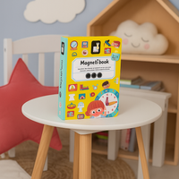 Magnetyczna układanka Uczę się zegarka Magnetibook kolekcja 2018, Janod