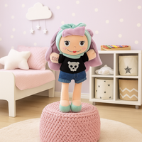 Trudi Sevi Tattoo Girl Violet Hair 26cm, 64445