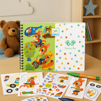 Zestaw artystyczny dla dziecka do składania - pojazdy DJECO, DJ09862