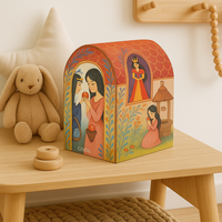 Puzzle z figurkami - 36 el. motyw "Królewna Śnieżka", Crocodile Creek